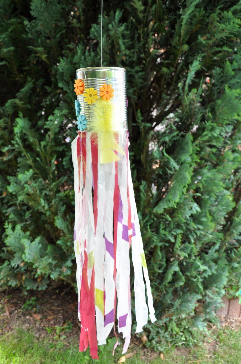 DIY: Buntes Windspiel für den Garten › nordhessenmami.de